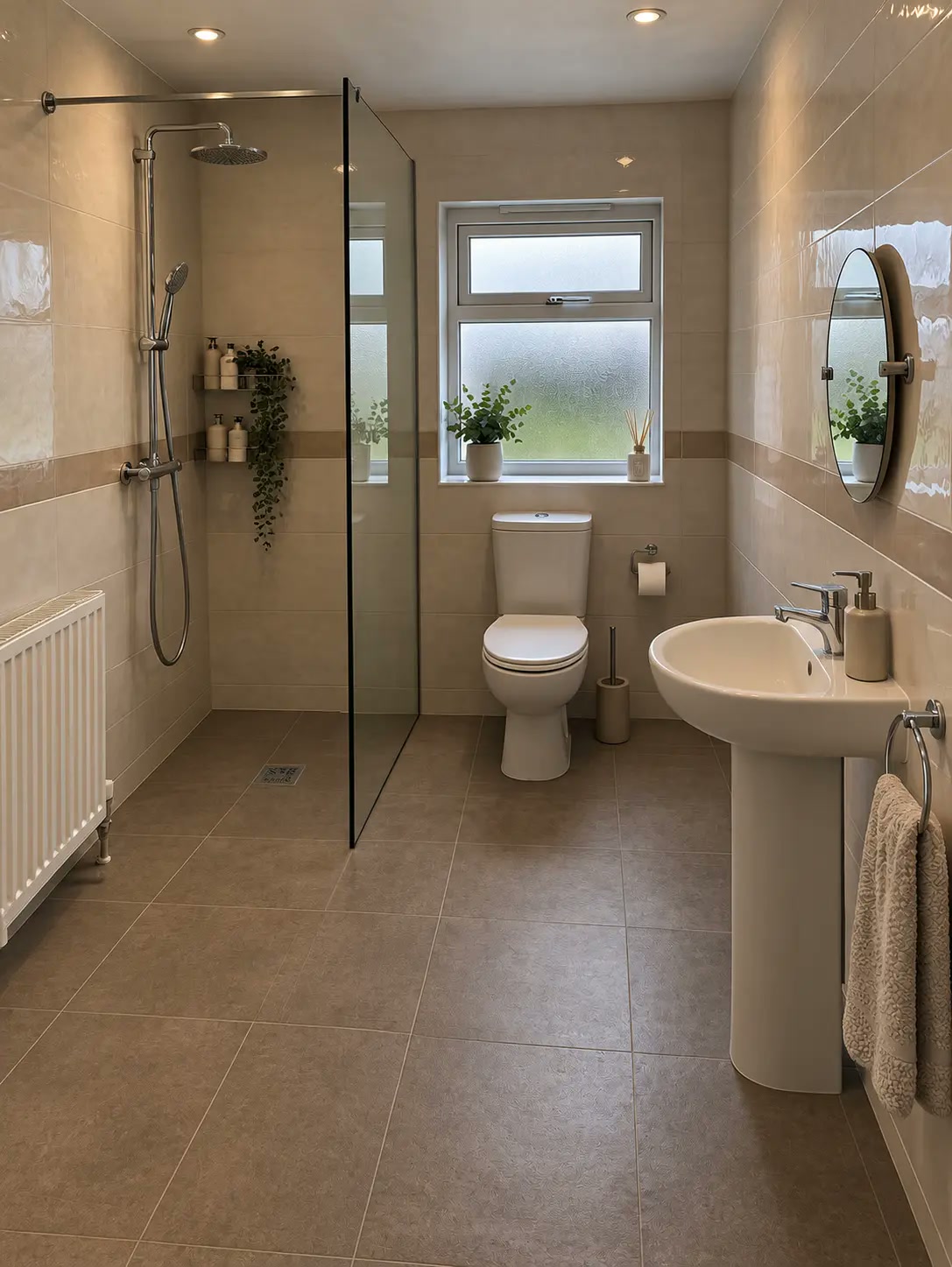 The Aurelle Residence — Shower room